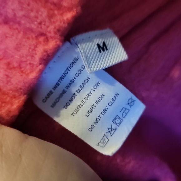 Women's Pink Turtleneck Sweater - Picture 4 of 4